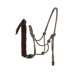 Norton - Ensemble licol éthlogique et longe Duo / beige Marron