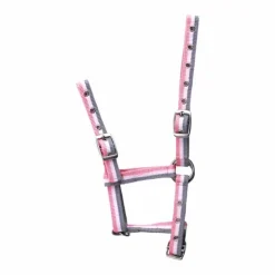 Best Norton - Licol foal reglable gris/rose