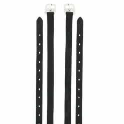 Hot Norton - Étrivières club "rexine evol " noir/ bleu "