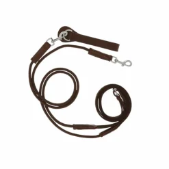 New Norton Pro - Rênes allemande sangle/corde havane