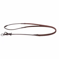 Discount Norton Pro - Rênes en caoutchouc havane