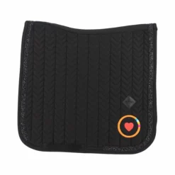 Online OHLALA - Tapis de dressage Glitter stone logo Noir