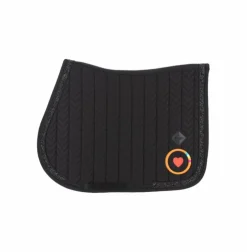 New OHLALA - Tapis de selle Glitter stone logo Noir