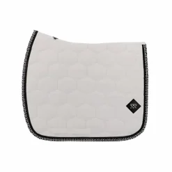 Oxxer - Tapis de dressage Monogramme / noir Blanc Best