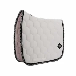 Oxxer - Tapis de dressage Monogramme / noir Blanc Best