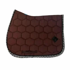 Oxxer - Tapis de selle Monogramme chocolat Marron Sale