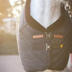 Paddock Sports - Couverture d'écurie Diagonale 400g Noir