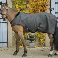 New Paddock Sports - Couverture de marcheur Walker Wooltouch chiné 0g Gris