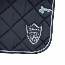 Clearance Paddock Sports - Tapis de selle prems écusson Noir