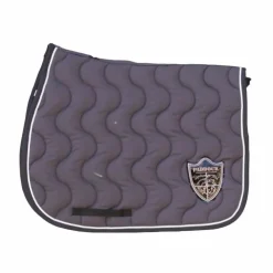 Sale Paddock Sports - Tapis de selle origine écusson foncé Gris