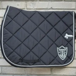 Paddock Sports - Tapis de dressage prems écusson Noir Clearance