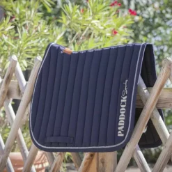 Paddock Sports - Tapis de selle Mille Points Marine Sale