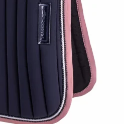 Paddock Sports - Tapis de selle Verticali /rose Marine Sale
