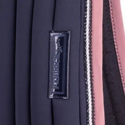 Paddock Sports - Tapis de selle Verticali /rose Marine Sale