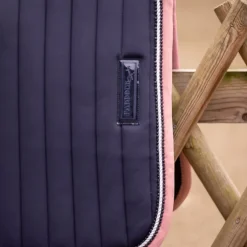 Paddock Sports - Tapis de selle Verticali /rose Marine Sale