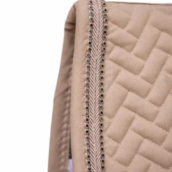 Paddock Sports - Tapis de selle Poppy taupe Beige Outlet