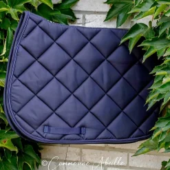 Paddock Sports - Tapis de selle prems Marine Discount