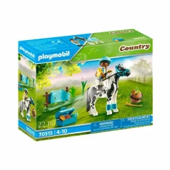 Hot Playmobil - Cavalier et poney Lewitzer