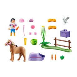 Clearance Playmobil - Cavalière et poney islandais