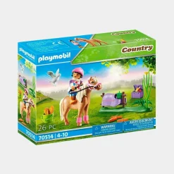 Clearance Playmobil - Cavalière et poney islandais