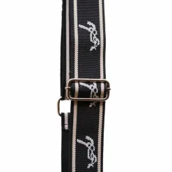 Outlet Pénélope - Bandoulière pour sac à main Logo Noir