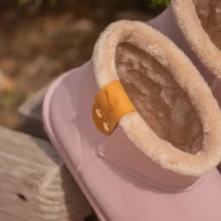 Pénélope - Boots fourrées poudré Rose New