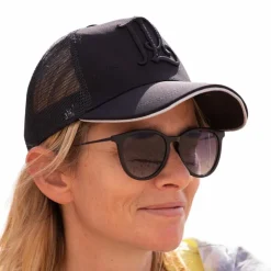 Pénélope - Casquette mesh Noir Outlet