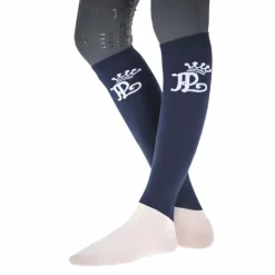New Pénélope - Chaussettes d’équitation concours marine/crème (x2)