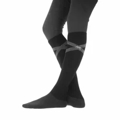 Hot Pénélope - Chaussettes d'équitation Gummy Noir
