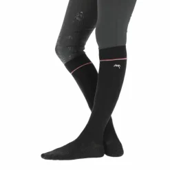 Pénélope - Chaussettes luxe noir (x2) Discount