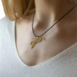 Discount Pénélope - Collier Équestre Doré