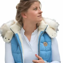 New Pénélope - Doudoune sans manches femme Roger artic Bleu