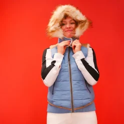 New Pénélope - Doudoune sans manches femme Roger artic Bleu