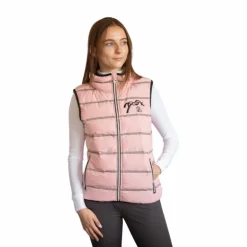 Pénélope - Doudoune sans manches femme Anouck poudré Rose Sale