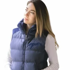 Hot Pénélope - Doudoune sans manches femme Sonya Marine