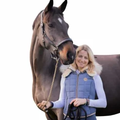 Online Pénélope - Doudoune sans manches femme NewRoge bering sea Bleu