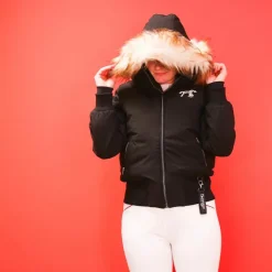 Pénélope - Doudoune Step Noir Clearance