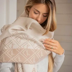 Outlet Pénélope - Echarpe femme Lana / écru Beige