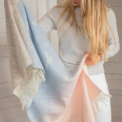 Pénélope - Echarpe femme Lana rainbow Multicolore Online