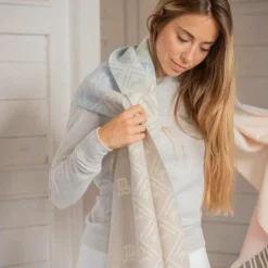 Pénélope - Echarpe femme Lana rainbow Multicolore Online