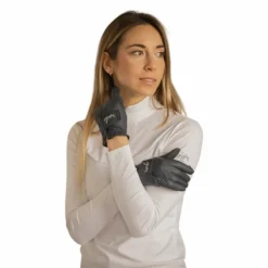 Online Pénélope - Gants d'équitation Lyoni Marine