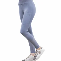 Pénélope - Legging d'équitation femme Delphe pull-on bering sea Bleu Clearance