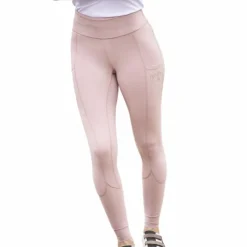 Pénélope - Legging d'équitation femme Delphe pull-on poudré Rose Hot