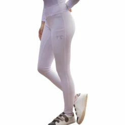 Pénélope - Legging d'équitation Anaé Blanc New