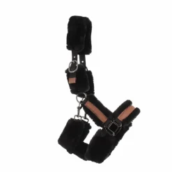 Pénélope - Licol mouton et cuir / Noir Discount