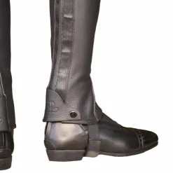 New Pénélope - Mini-chaps cuir Prisca Noir