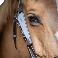 Pénélope - Oeillères Blinkers havane Marron