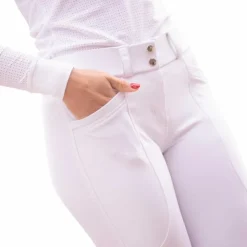 Discount Pénélope - Pantalon d'équitation femme Sybille Blanc