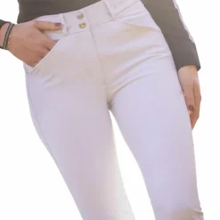 Pénélope - Pantalon d'équitation femme Élégance Blanc Clearance