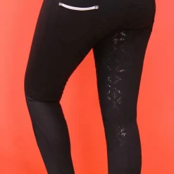 Outlet Pénélope - Pantalon d'équitation femme Fun Pushup full seat Noir